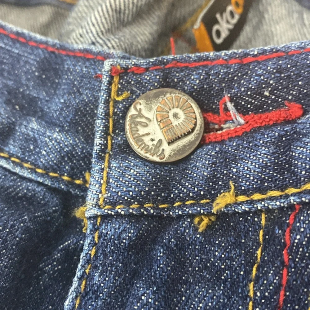 Baggy Akademiks Shorts • Native Warrior denim jorts 90s - 2000s jnco style - Picture 9 of 14